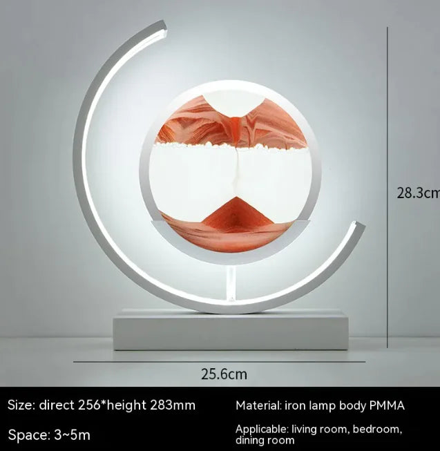 Chinese Style Hourglass Table Lamp