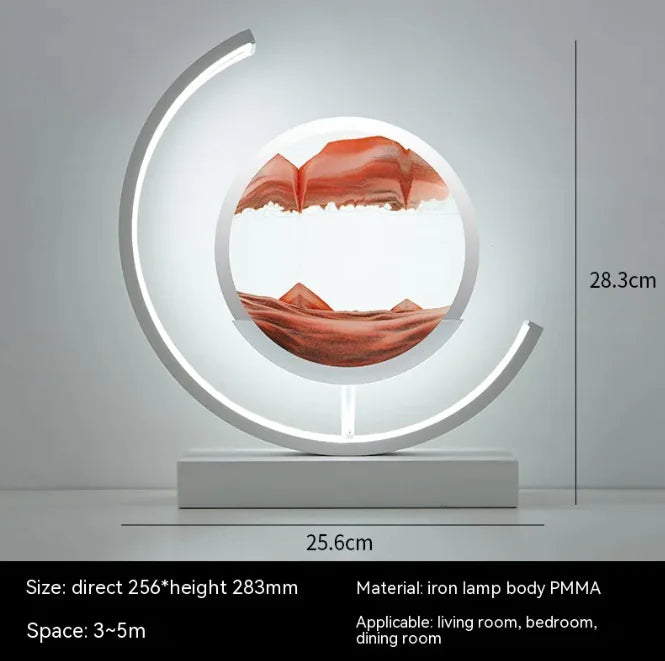 Chinese Style Hourglass Table Lamp